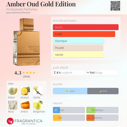 Haramain amber oud 100ml
